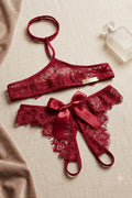 Floral halter