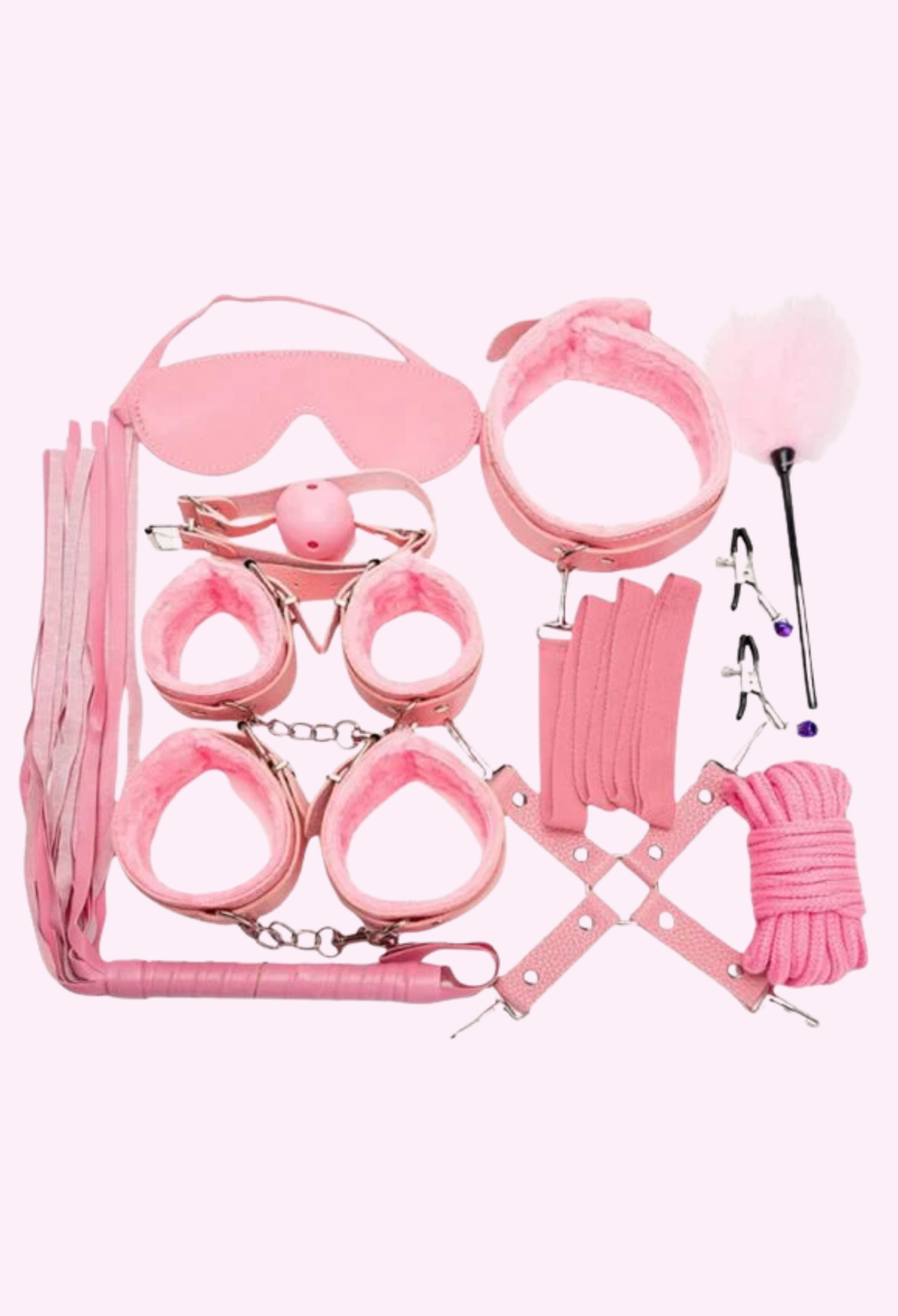 Kit Bondage Sado Lust 10 piezas