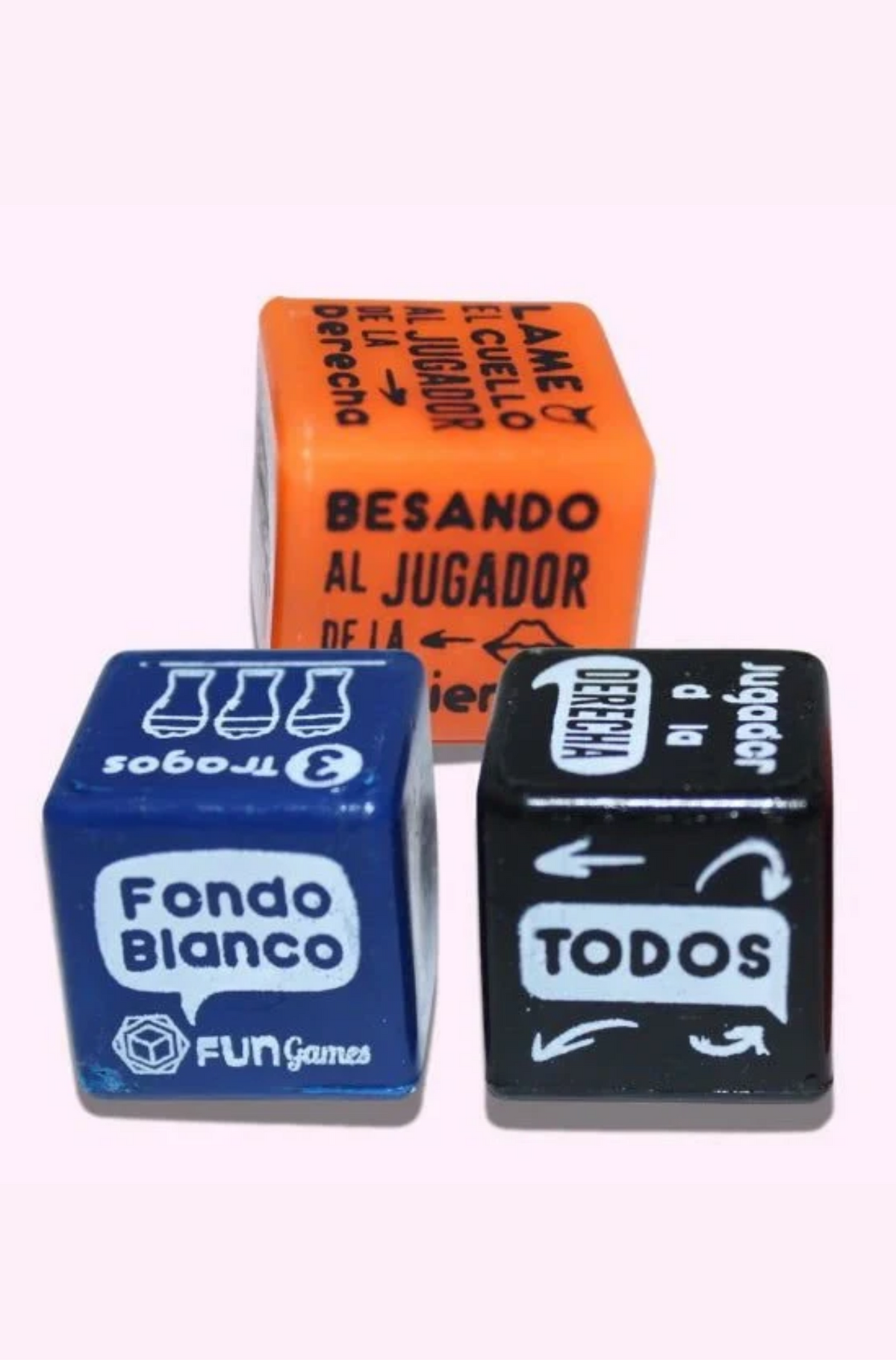 Dados Lanza y Toma Picante x3
