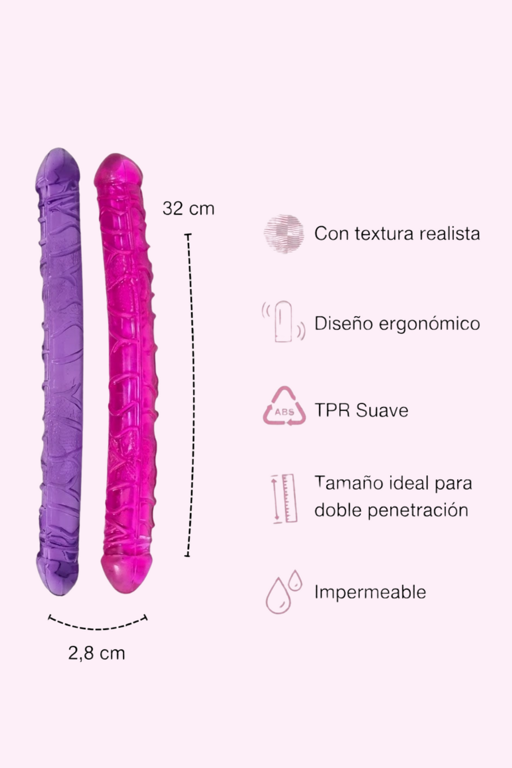 CONSOLADOR DOBLE