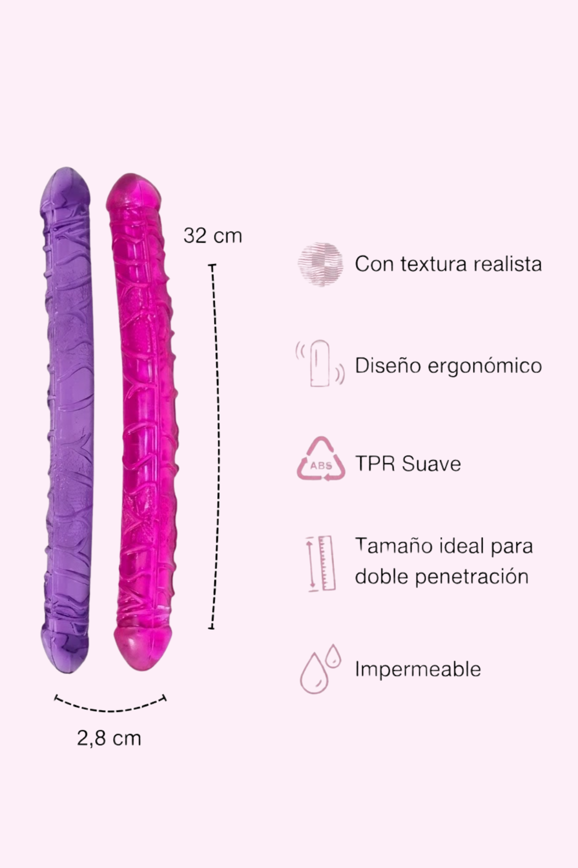 CONSOLADOR DOBLE