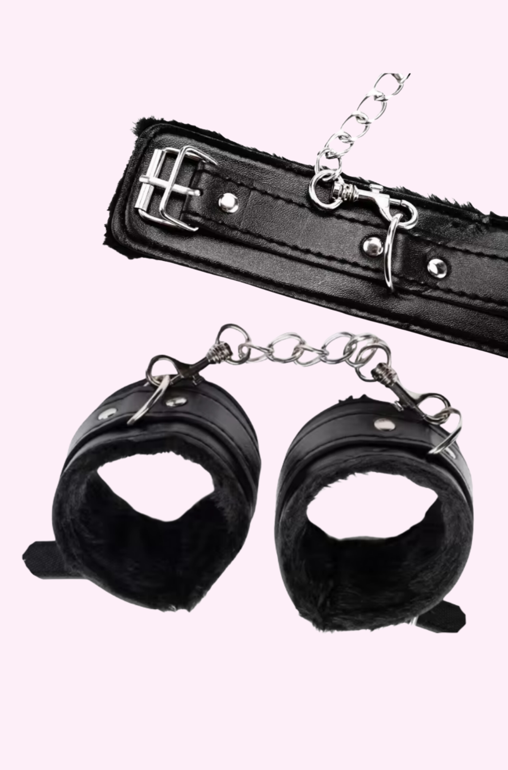Esposas con Cadena Grey