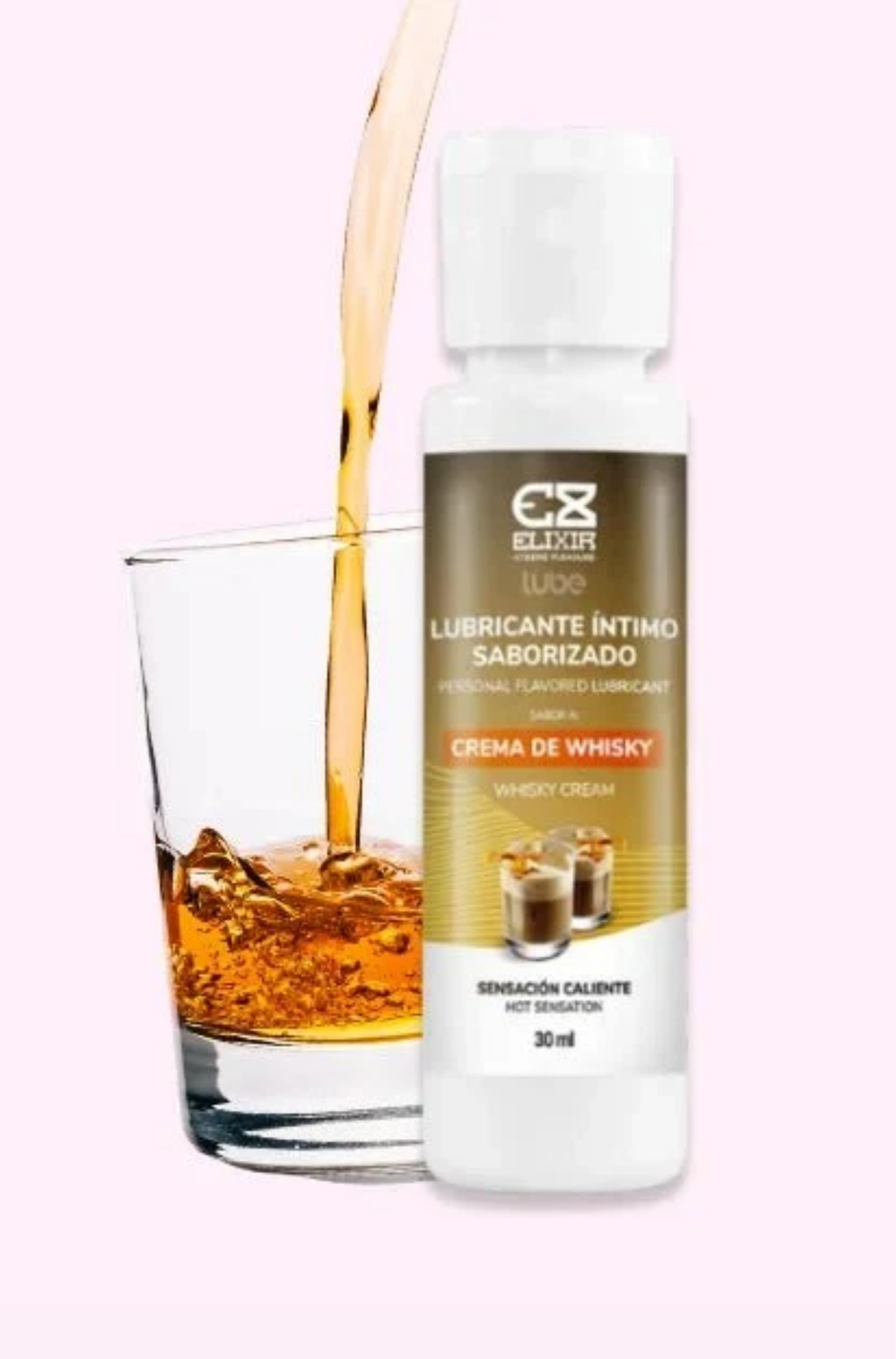 Lubricante Caliente con Sabor para Sexo Oral 30 ml