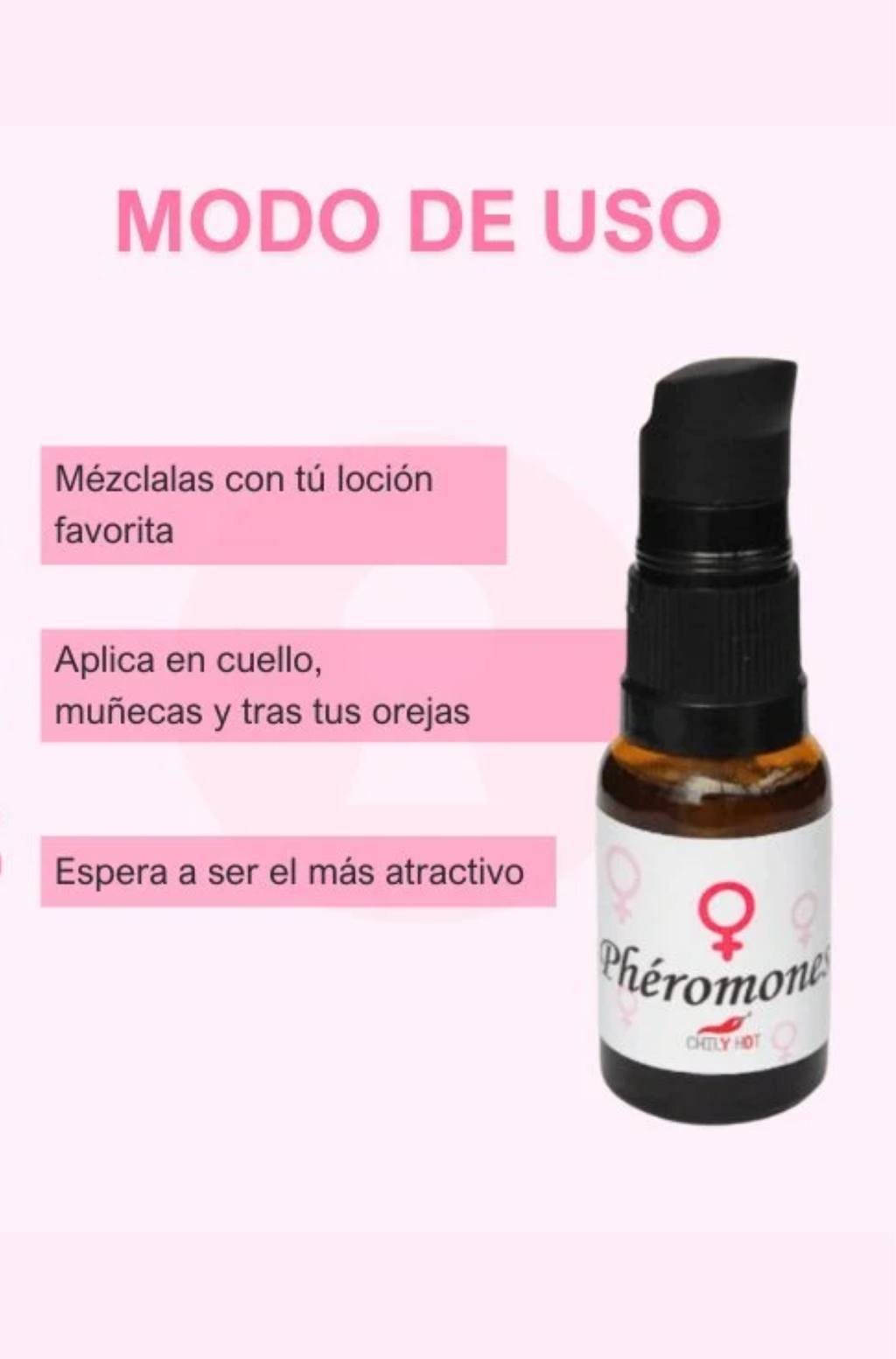Feromonas Concentradas Para Mujer Chily Hot 15 ml