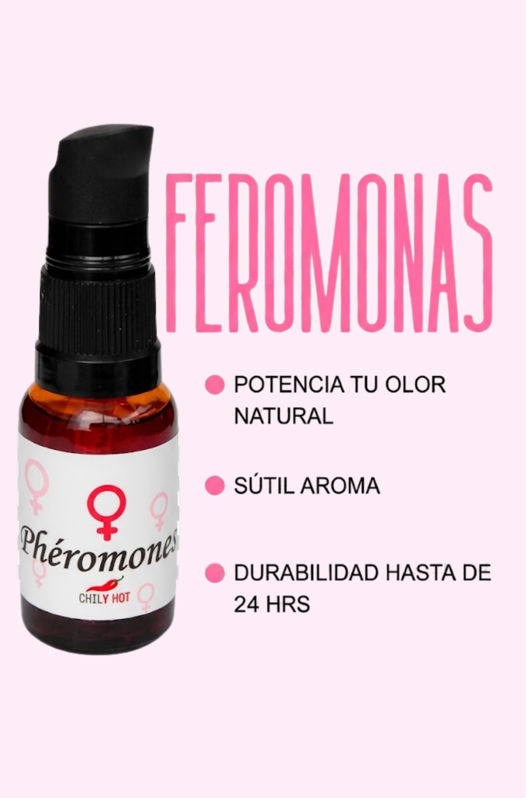Feromonas Concentradas Para Mujer Chily Hot 15 ml