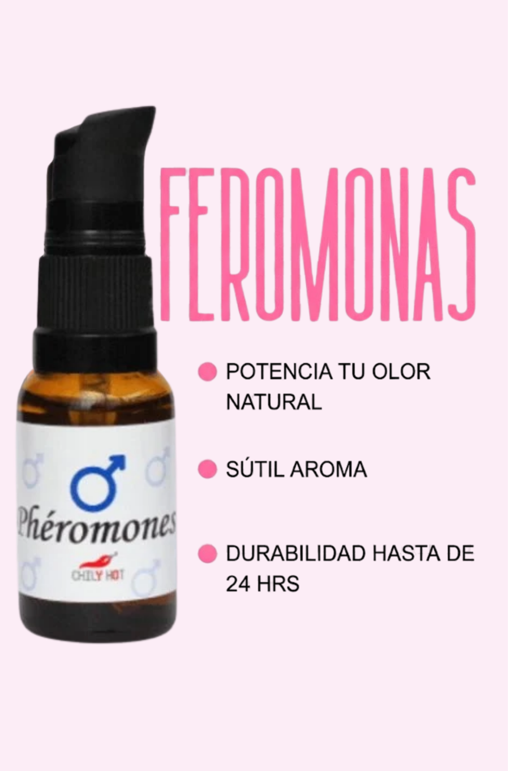 Feromonas Concentradas Para Hombre Chily Hot 15 ml