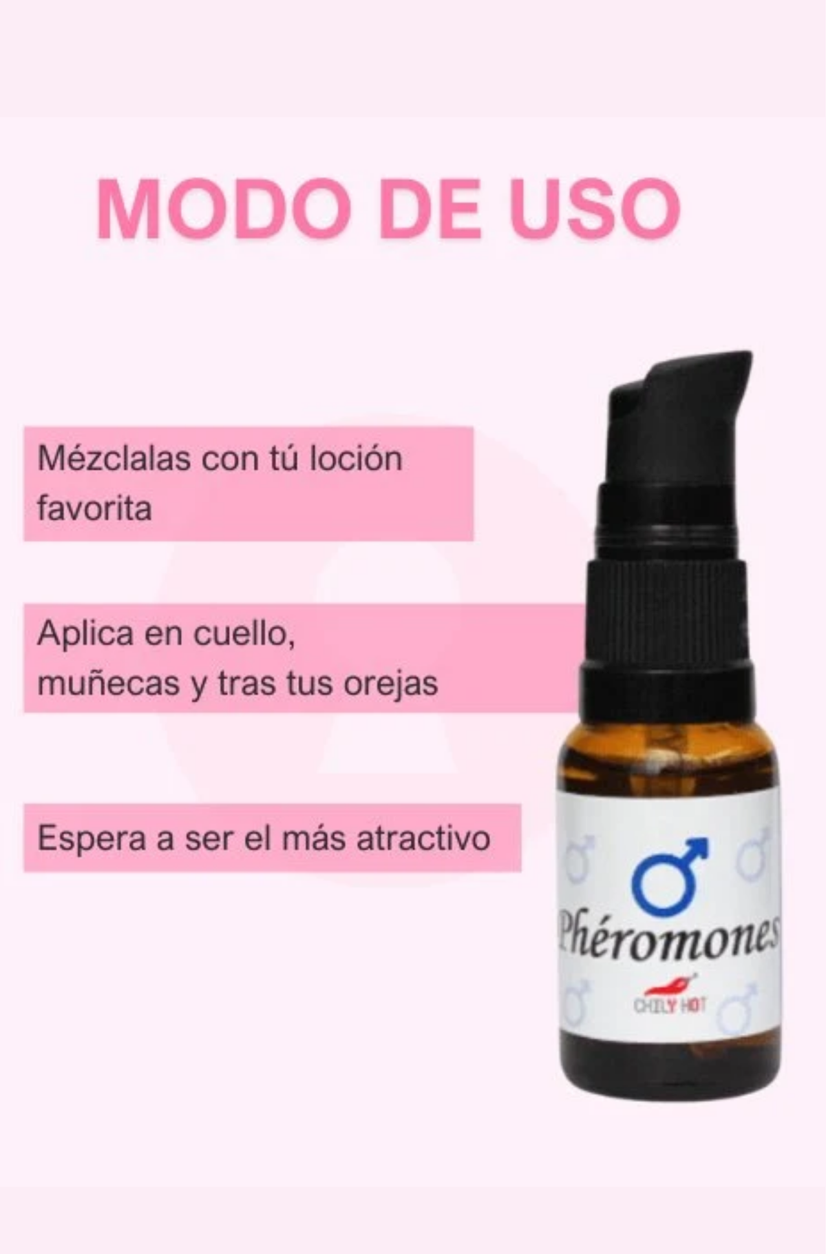Feromonas Concentradas Para Hombre Chily Hot 15 ml